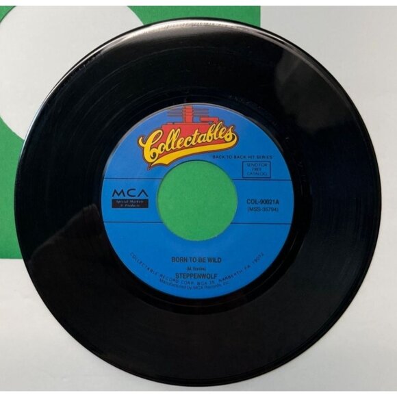 Steppenwolf Born to be Wild / Magic Carpet Ride 45 Rock MCA Collectables 90021 - Picture 4 of 6